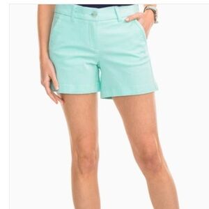 Southern Tide Women's Caroline 5” Shorts Offshore Green Size 6  NWT